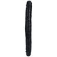 Shots Toys | REALROCK 40cm Thick Double Dildo - Black (16") Thick Double Dong