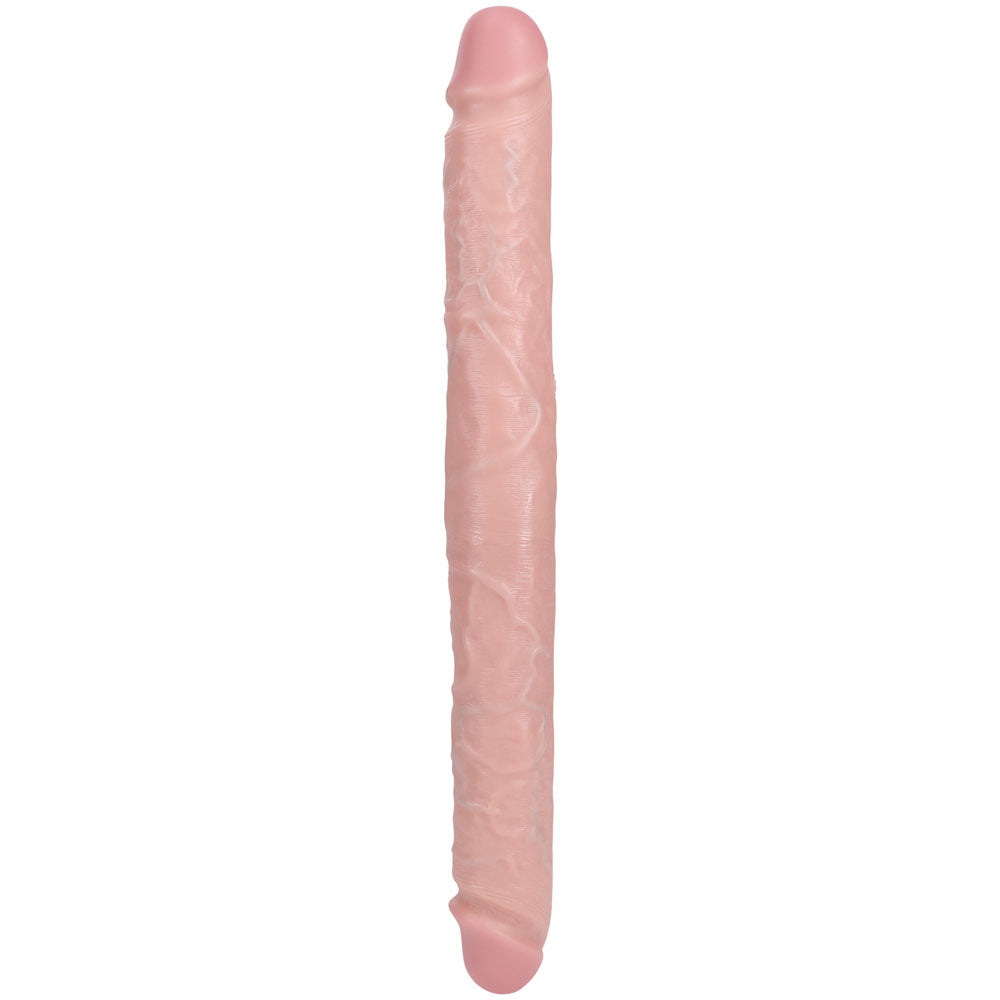Shots Toys | REALROCK 40cm Thick Double Dildo - Flesh (16") Thick Double Dong