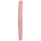 Shots Toys | REALROCK 40cm Thick Double Dildo - Flesh (16") Thick Double Dong