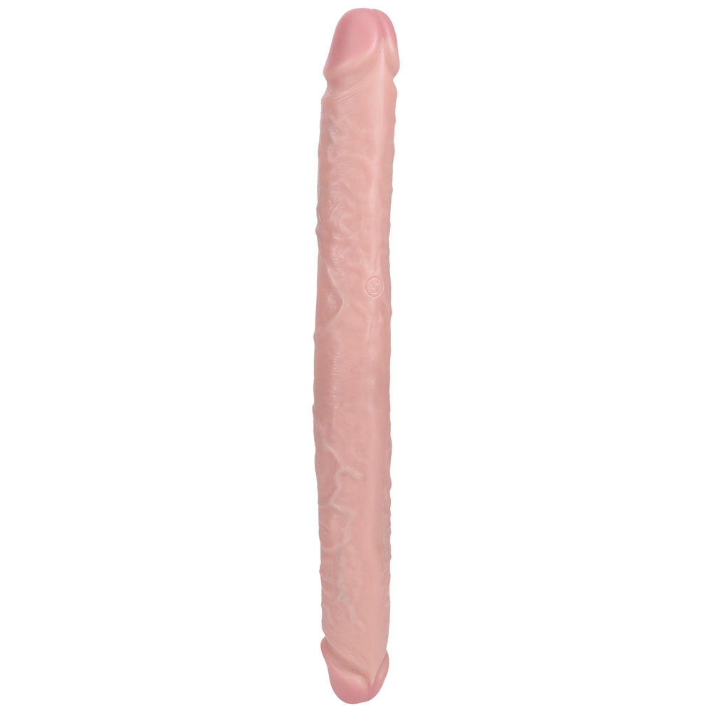 Shots Toys | REALROCK 40cm Thick Double Dildo - Flesh (16") Thick Double Dong
