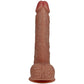 Shots Toys | REALROCK Realistic Vibrating + Balls - Tan 17.8cm (7") Dildo Dong