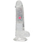 Shots Toys | REALROCK 6" Wireless LED Vibrating Dildo with Balls and Remote