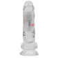 Shots Toys | REALROCK 6" Wireless LED Vibrating Dildo with Balls and Remote