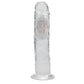 Shots Toys | REALROCK 8" Wireless LED Vibrating Dildo Dong with Remote
