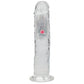 Shots Toys | REALROCK 8" Wireless LED Vibrating Dildo Dong with Remote