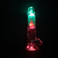 Shots Toys | REALROCK 8" Wireless LED Vibrating Dildo with Balls and Remote