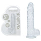Shots Toys | REALROCK 5" / 12.7cm Crystal Clear Dildo with Balls - Clear