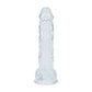 Shots Toys | REALROCK 5" / 12.7cm Crystal Clear Dildo with Balls - Clear