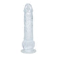 Shots Toys | REALROCK 5" / 12.7cm Crystal Clear Dildo with Balls - Clear