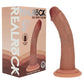 Shots Toys | REALROCK Dual Density Silicone 6" Curved Dildo - Tan