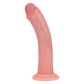 Shots Toys | REALROCK Dual Density Silicone 7" Curved Dildo - Flesh