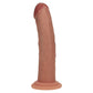 Shots Toys | REALROCK Dual Density Silicone 7" Curved Dildo - Tan