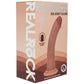 Shots Toys | REALROCK Dual Density Silicone 7" Curved Dildo - Tan