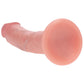 Shots Toys | REALROCK Dual Density Silicone 8" Curved Dildo - Flesh