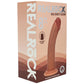 Shots Toys | REALROCK Dual Density Silicone 8" Curved Dildo - Tan