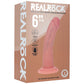 Shots Toys | REALROCK Dual Density 6" Vibrating Silicone Dildo - Flesh