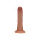 Shots Toys | REALROCK Dual Density 6" Vibrating Silicone Dildo - Tan
