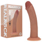Shots Toys | REALROCK Dual Density 8" Vibrating Silicone Dildo - Tan