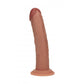 Shots Toys | REALROCK Dual Density 8" Vibrating Silicone Dildo - Tan