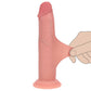 Shots Toys | REALROCK Dual Density 6" Sliding Skin Silicone Dildo - Flesh