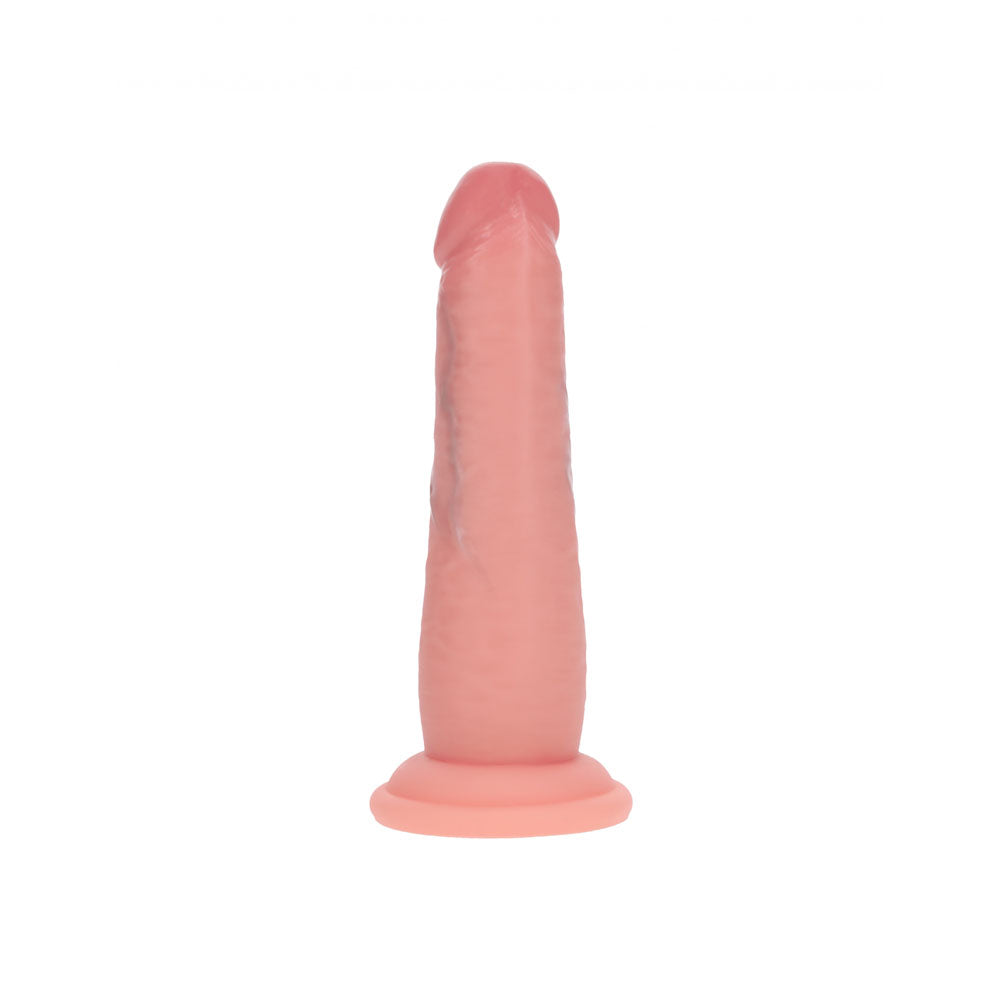 Shots Toys | REALROCK Dual Density 6" Sliding Skin Silicone Dildo - Flesh