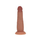 Shots Toys | REALROCK Dual Density 6" Sliding Skin Silicone Dildo - Tan