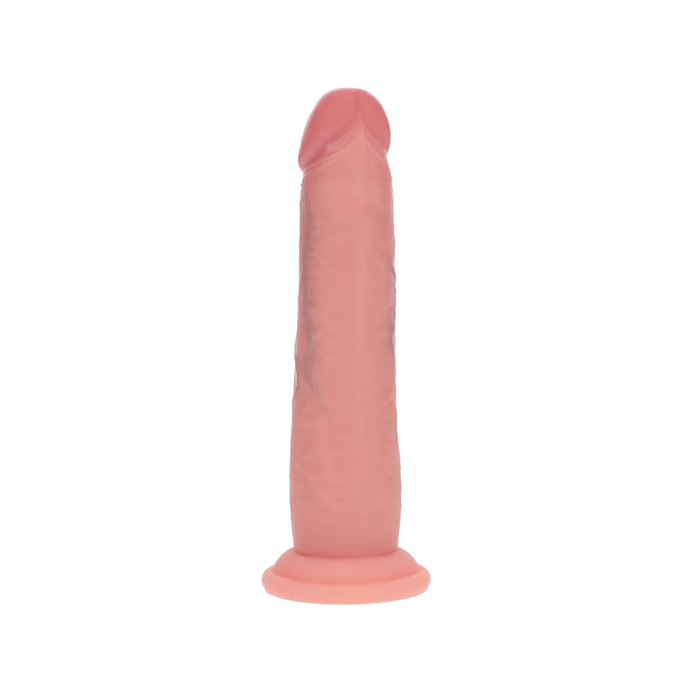 Shots Toys | REALROCK Dual Density 7" Sliding Skin Silicone Dildo - Flesh