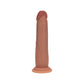 Shots Toys | REALROCK Dual Density 7" Sliding Skin Silicone Dildo - Tan