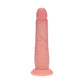 Shots Toys | REALROCK Dual Density 8" Sliding Skin Silicone Dildo - Flesh
