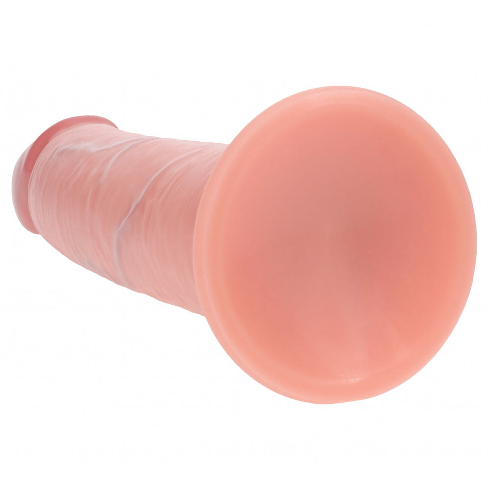 Shots Toys | REALROCK Dual Density 8" Sliding Skin Silicone Dildo - Flesh