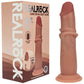 Shots Toys | REALROCK Dual Density 8" Sliding Skin Silicone Dildo - Tan