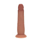 Shots Toys | REALROCK Dual Density 8" Sliding Skin Silicone Dildo - Tan