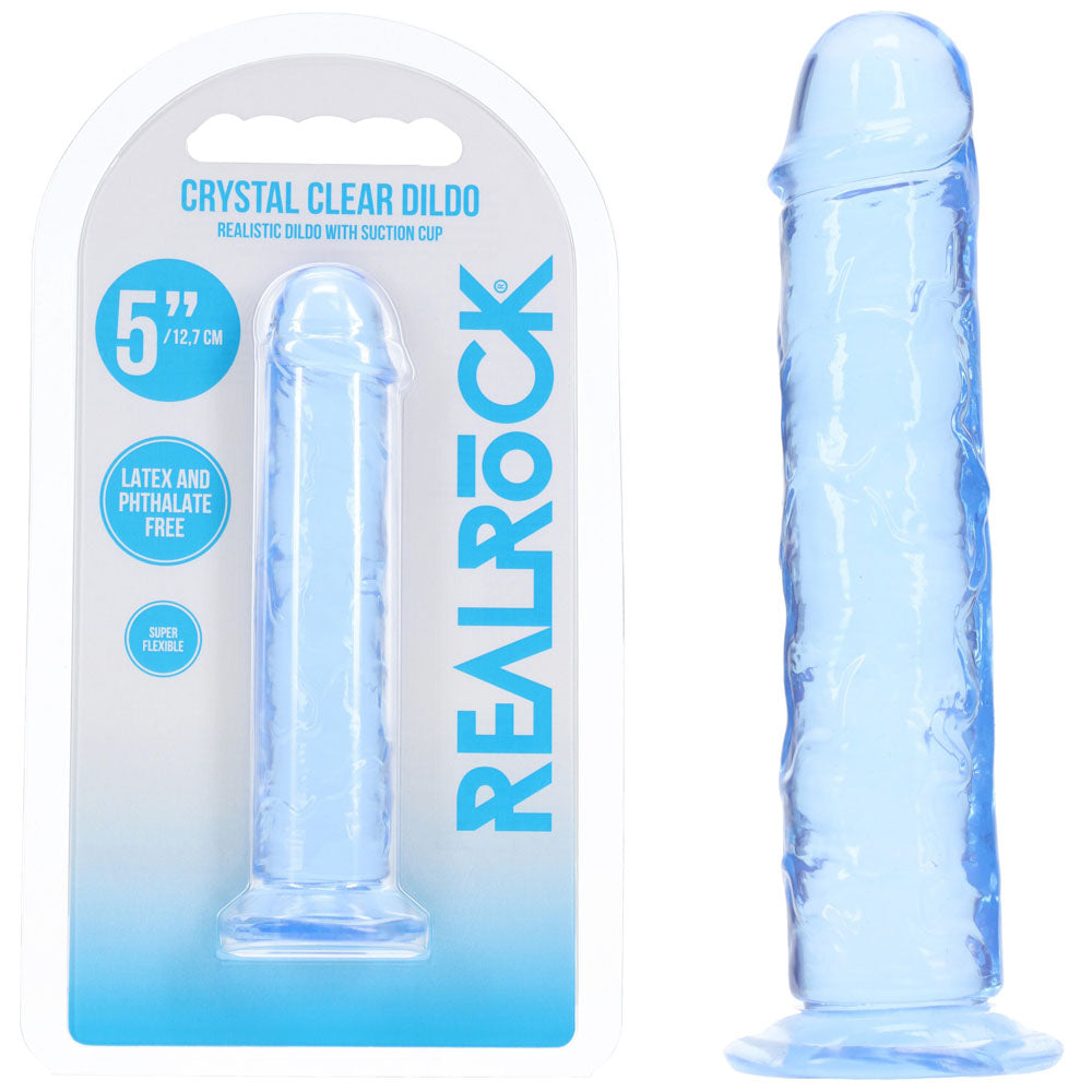 Shots Toys | REALROCK Realistic 5" Dildo - Blue