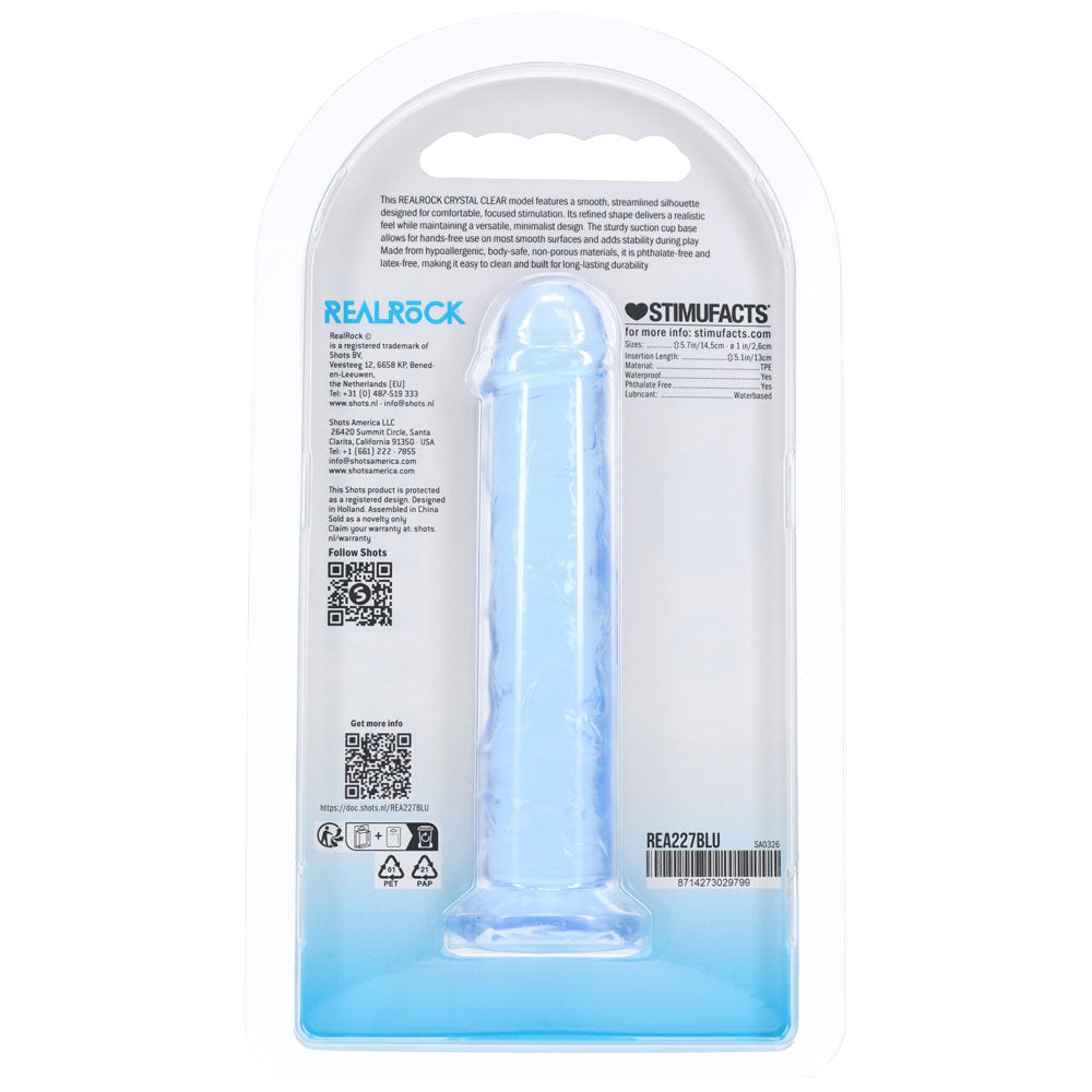 Shots Toys | REALROCK Realistic 5" Dildo - Blue