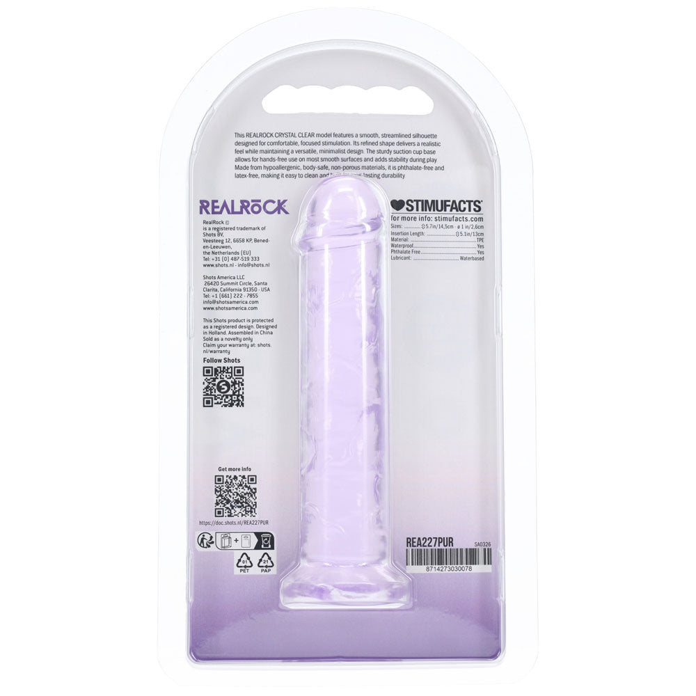 Shots Toys | REALROCK Realistic 5" Dildo - Purple