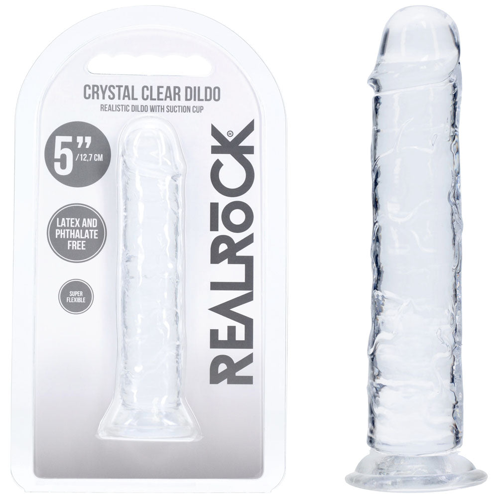 Shots Toys | REALROCK Realistic 5" Dildo - Clear