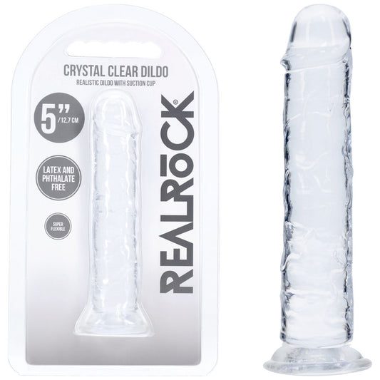 Shots Toys | REALROCK Realistic 5" Dildo - Clear