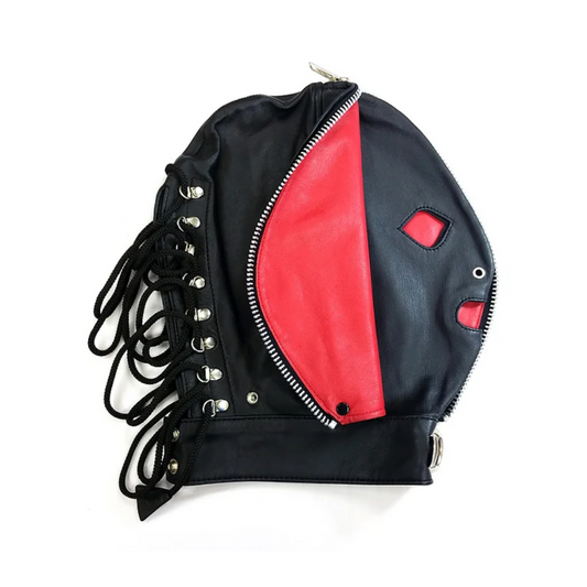 Rouge Fly Trap Hood Mask Black/Red
