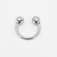 Love In Leather Stainless Steel Glans Ring - MULTIPLE SIZES
