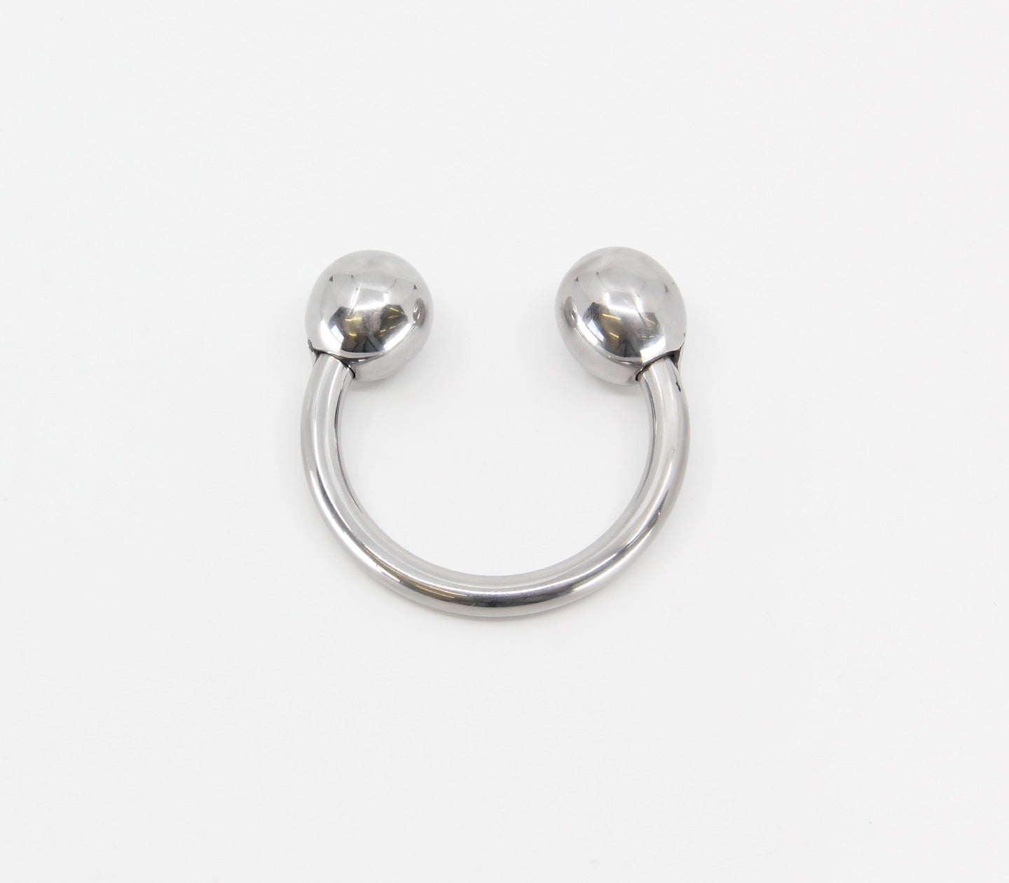 Love In Leather Stainless Steel Glans Ring - MULTIPLE SIZES