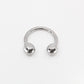 Love In Leather Stainless Steel Glans Ring - MULTIPLE SIZES