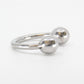 Love In Leather Stainless Steel Glans Ring - MULTIPLE SIZES