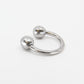 Love In Leather Stainless Steel Glans Ring - MULTIPLE SIZES