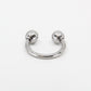 Love In Leather Stainless Steel Glans Ring - MULTIPLE SIZES