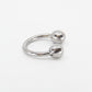 Love In Leather Stainless Steel Glans Ring - MULTIPLE SIZES