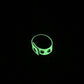 Love In Leather Glow In The Dark Adjustable / Quick Release Cock Strap