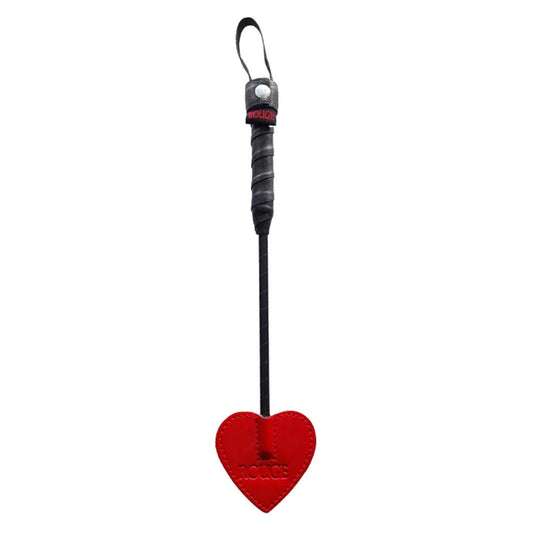 Rouge Mini Leather Spade Paddle - Red