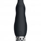 Shots Toys | Royal Gems Sparkle - 10 Speed Rechargeable Silicone Bullet - Black