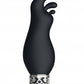 Shots Toys | Royal Gems Exquisite - 10 Speed Rechargeable Silicone Bullet - Black