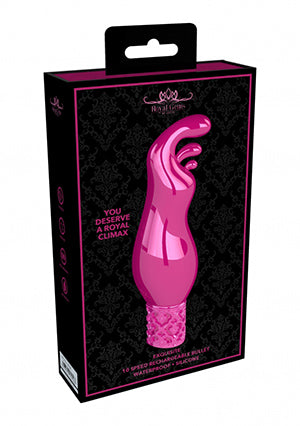Shots Toys | Royal Gems Exquisite - 10 Speed Rechargeable Silicone Bullet - Pink